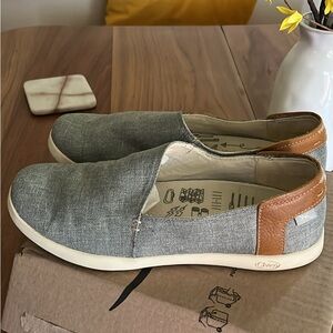 Chaco canvas loafers